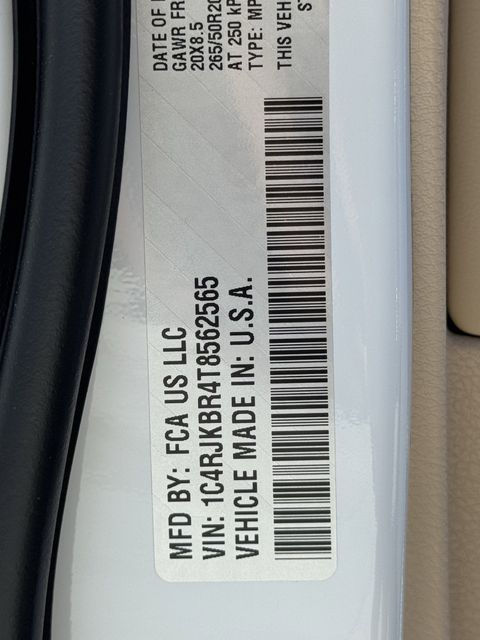 2026 Jeep Grand Cherokee L Limited White/off-white at Mac Haik CDJR North Houston