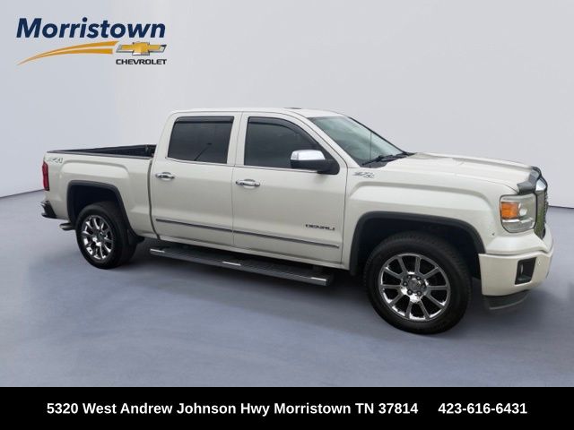 White Diamond Clearcoat 2014 GMC Sierra 1500 Pickup Truck Four-Wheel Drive 6-Speed Automatic Overdrive