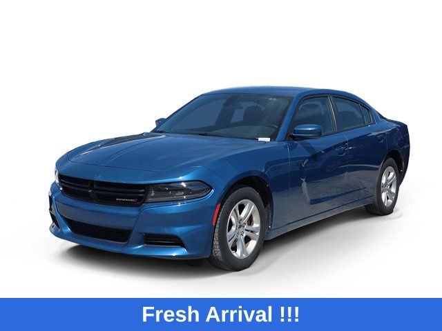 Blue (Frostbite) 2022 Dodge Charger SXT RWD Sedan Rear-Wheel Drive 8-Speed Automatic
