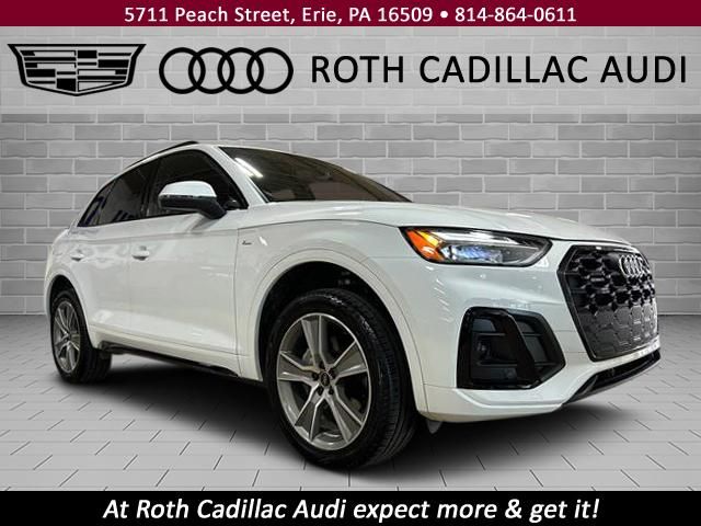Glacier White 2025 Audi Q5 quattro Premium S Line 45 TFSI SUV / Crossover All-Wheel Drive 7-Speed Automatic