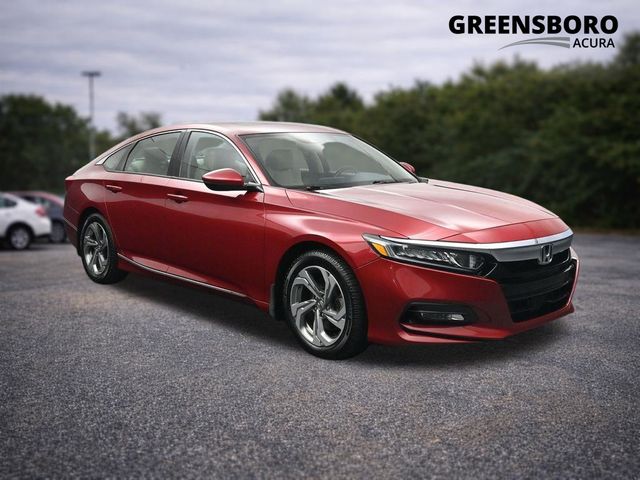 Radiant Red 2018 Honda Accord Sedan Front-Wheel Drive Automatic