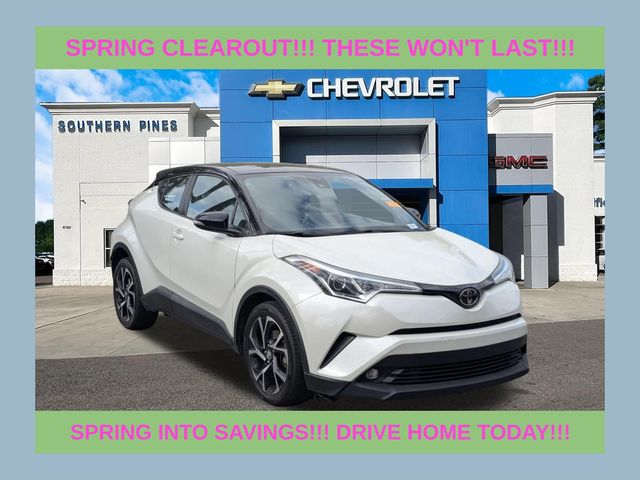 White (Blizzard Pearl) 2019 Toyota C-HR XLE SUV / Crossover Front-Wheel Drive Continuously Variable Transmission