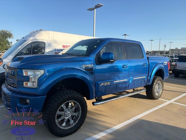Blue Flame Metallic 2016 Ford F-150 Pickup Truck Four-Wheel Drive 6-Speed Automatic