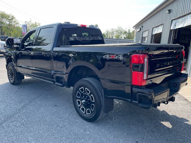 2026 Ford F-250SD Platinum - Agate Black Metallic exterior view 5