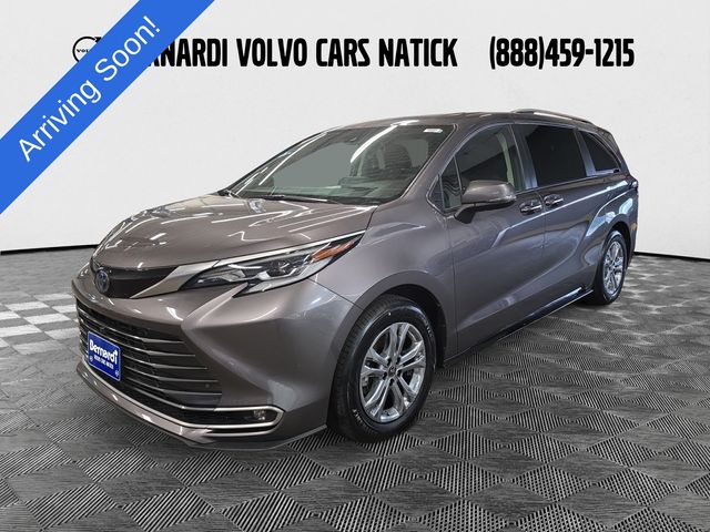 Predawn Gray Mica 2022 Toyota Sienna Minivan All-Wheel Drive Continuously Variable Transmission