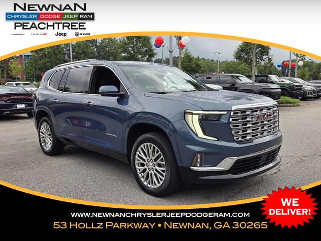 Downpour Metallic 2025 GMC Acadia SUV / Crossover Front-Wheel Drive 8-Speed Automatic