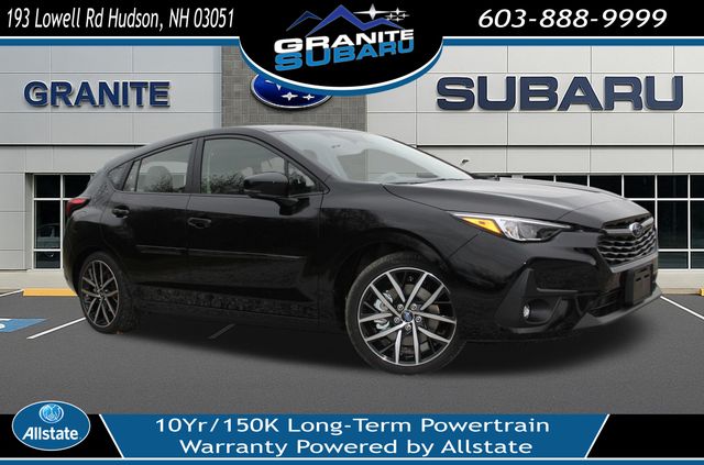 Crystal Black Silica 2026 Subaru Impreza Wagon All-Wheel Drive Continuously Variable Transmission