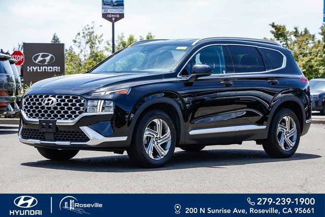 Twilight Black 2021 Hyundai Santa Fe SUV / Crossover Front-Wheel Drive 8-Speed Automatic