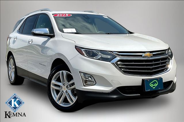 White (Iridescent Pearl Tricoat) 2018 Chevrolet Equinox SUV / Crossover Four-Wheel Drive 9-Speed Automatic Overdrive