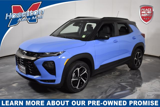 Fountain Blue 2023 Chevrolet Trailblazer SUV / Crossover Four-Wheel Drive 9-Speed Automatic