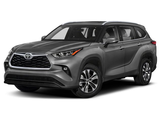 Magnetic Gray Metallic 2021 Toyota Highlander XLE FWD SUV / Crossover Front-Wheel Drive 8-Speed Automatic