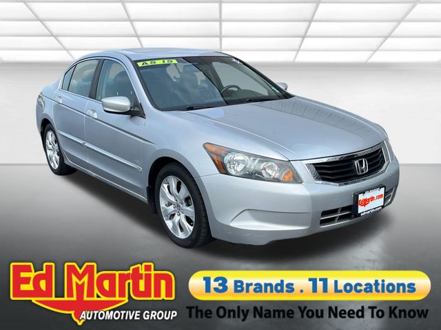 Silver 2009 Honda Accord Sedan Front-Wheel Drive 5-Speed Automatic Overdrive