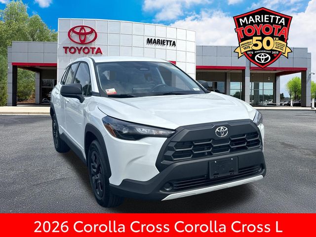 Pearl 2026 Toyota Corolla Cross L AWD SUV / Crossover All-Wheel Drive Continuously Variable Transmission
