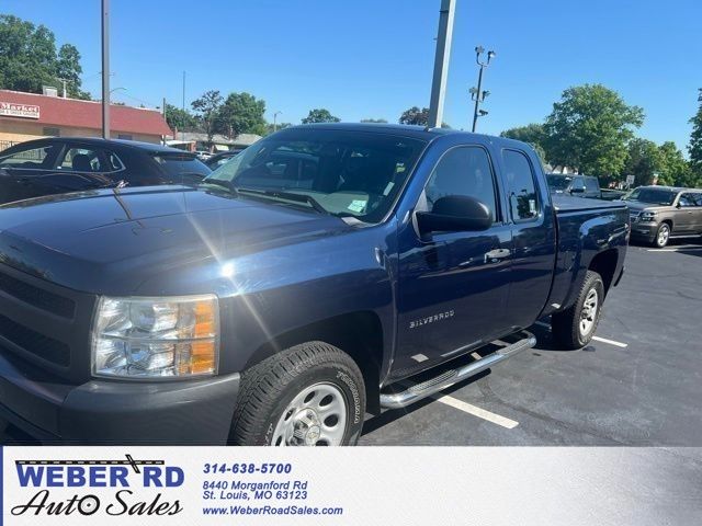 Imperial Blue Metallic 2011 Chevrolet Silverado 1500 Work Truck Extended Cab RWD Pickup Truck 4X2 4-Speed Automatic Overdrive