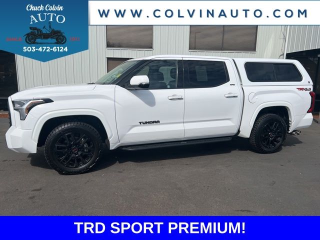 Ice Cap 2023 Toyota Tundra SR5 CrewMax Cab 4WD Pickup Truck Four-Wheel Drive Automatic