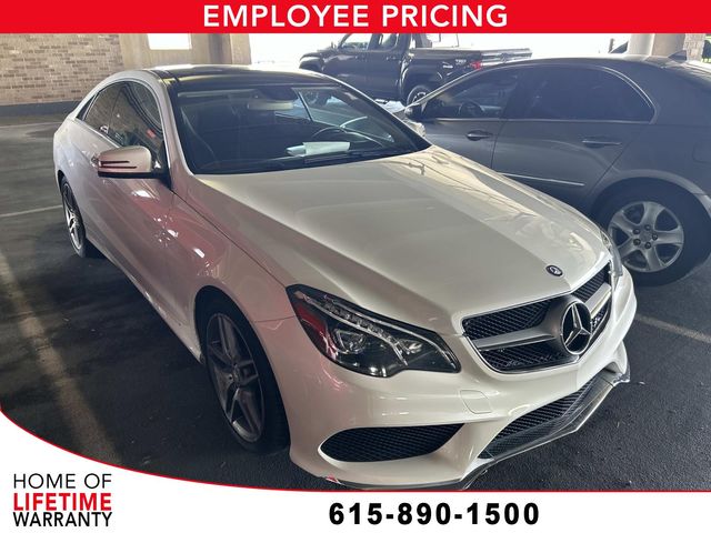 Diamond White 2016 Mercedes-Benz E-Class E 400 Coupe Coupe Rear-Wheel Drive 7-Speed Automatic