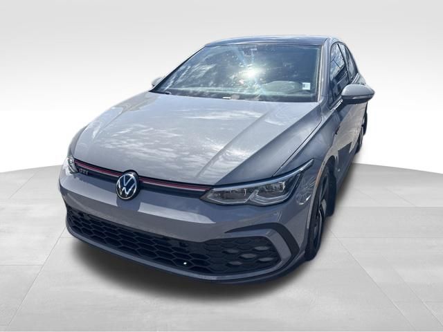 Urano Gray w/Black Roof 2023 Volkswagen Golf GTI Hatchback Front-Wheel Drive 6-Speed Manual