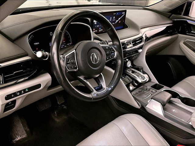 2022 Acura MDX Technology Blue at Spitzer Acura