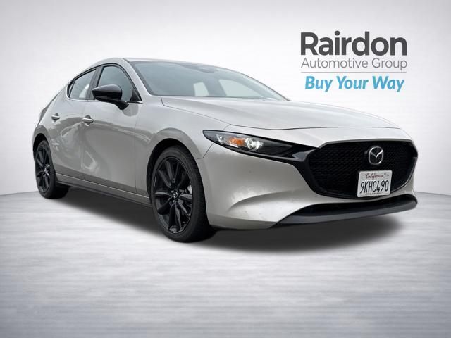 Gray (Platinum Quartz Metallic) 2024 Mazda MAZDA3 Hatchback Front-Wheel Drive 6-Speed Automatic