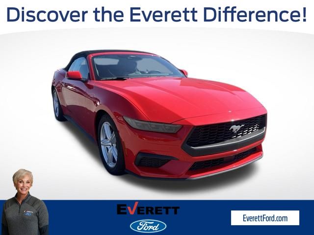 Race Red 2026 Ford Mustang Convertible Rear-Wheel Drive Automatic