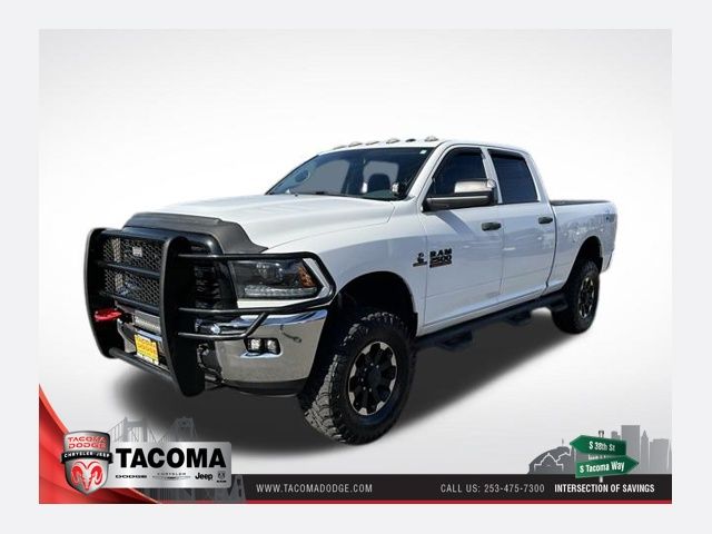 Bright White Clearcoat 2016 RAM 2500 Pickup Truck Four-Wheel Drive 6-Speed Automatic