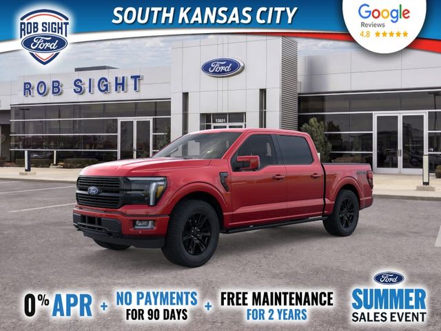 Ruby Red Metallic Tinted Clearcoat 2026 Ford F-150 Pickup Truck Four-Wheel Drive Automatic