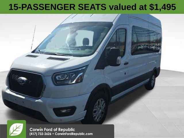 2023 Ford Transit Passenger 350 XLT High Roof LB RWD
