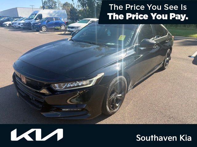 -Select- 2018 Honda Accord Sedan Front-Wheel Drive Automatic