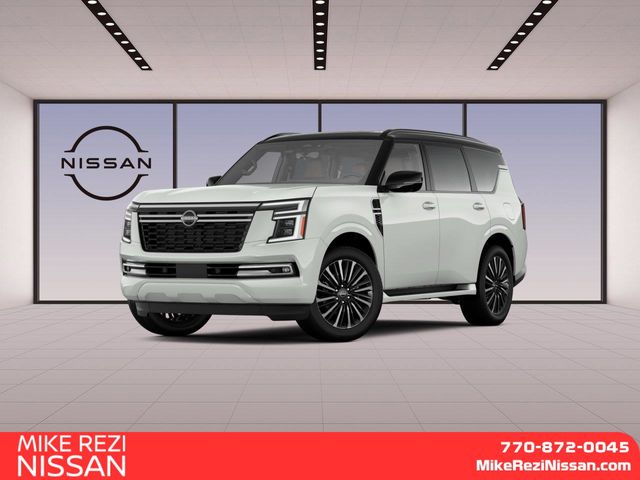 Everest White Pearl/Black 2026 Nissan Armada SUV / Crossover Four-Wheel Drive 9-Speed Automatic