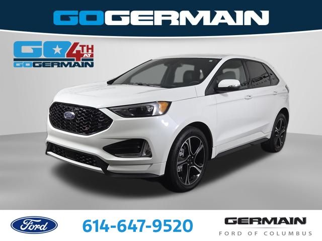 White Metallic 2023 Ford Edge SUV / Crossover All-Wheel Drive 7-Speed Automatic