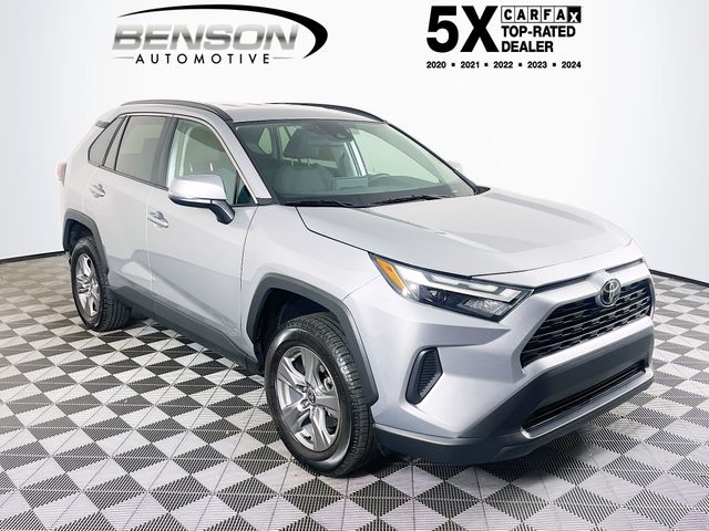 Silver Sky Metallic 2023 Toyota RAV4 SUV / Crossover All-Wheel Drive 8-Speed Automatic