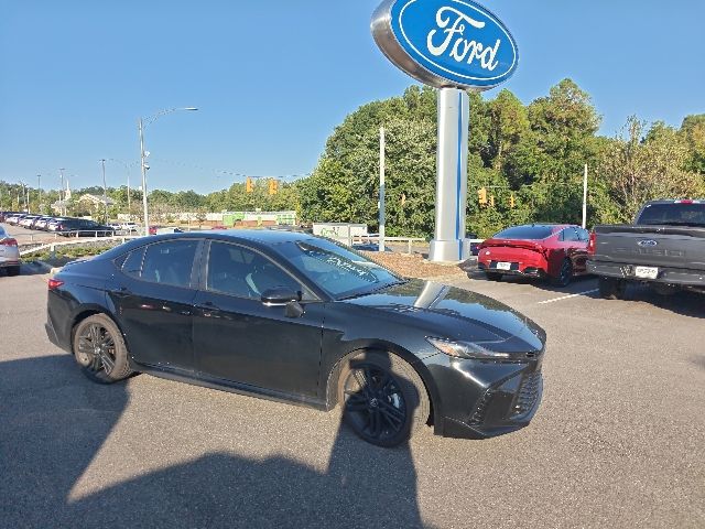 Midnight Black Metallic 2026 Toyota Camry Sedan Front-Wheel Drive Continuously Variable Transmission