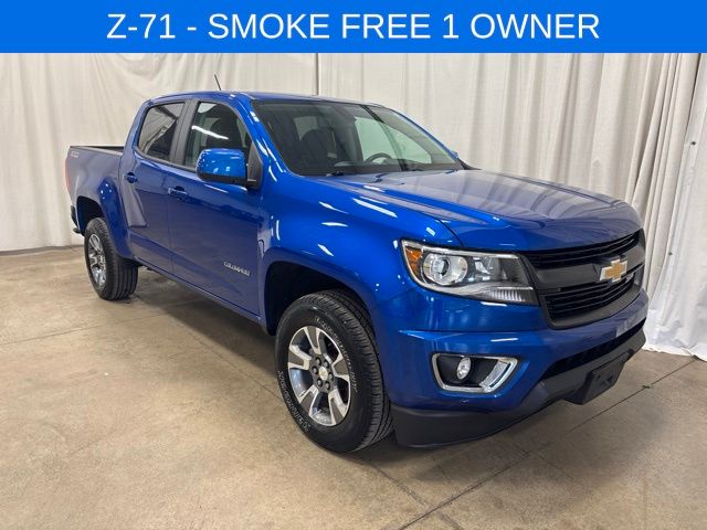 Kinetic Blue Metallic 2019 Chevrolet Colorado Pickup Truck Four-Wheel Drive 8-Speed Automatic