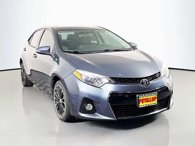 Slate Metallic 2015 Toyota Corolla Sedan Front-Wheel Drive Continuously Variable Transmission