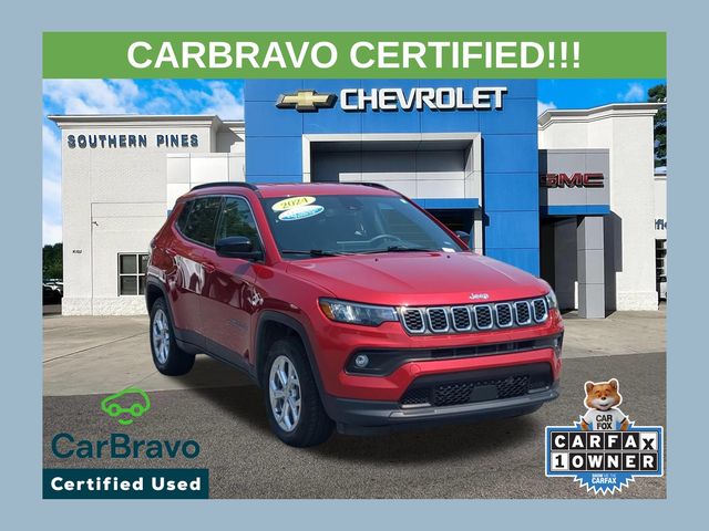 Red Hot Pearlcoat 2024 Jeep Compass SUV / Crossover Four-Wheel Drive 8-Speed Automatic