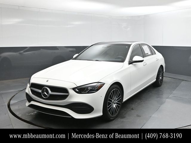 Polar White 2026 Mercedes-Benz C-Class Sedan Rear-Wheel Drive 9-Speed Automatic
