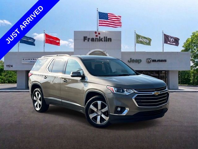 Stone Gray Metallic 2020 Chevrolet Traverse SUV / Crossover Four-Wheel Drive 9-Speed Automatic