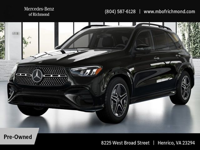Obsidian Black Metallic 2026 Mercedes-Benz GLE SUV / Crossover All-Wheel Drive 9-Speed Automatic
