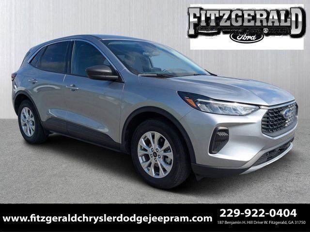 Silver Metallic 2024 Ford Escape SUV / Crossover Front-Wheel Drive 8-Speed Automatic