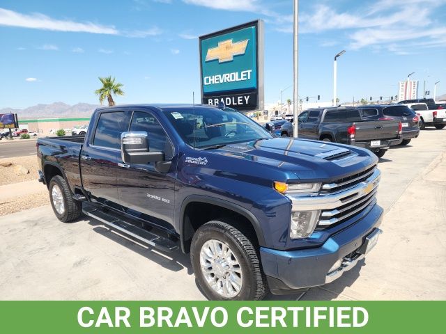 Northsky Blue Metallic 2020 Chevrolet Silverado 3500HD High Country Crew Cab 4WD Pickup Truck Four-Wheel Drive Automatic