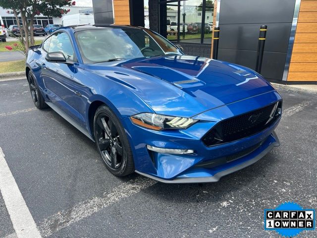 Blue Metallic 2022 Ford Mustang Coupe Rear-Wheel Drive Automatic