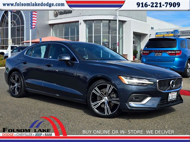 Denim Blue Metallic 2019 Volvo S60 Sedan Front-Wheel Drive Automatic
