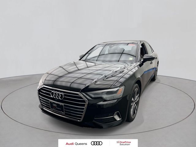 Mythos Black Metallic 2022 Audi A6 quattro Premium 45 TFSI Sedan All-Wheel Drive 7-Speed Automatic