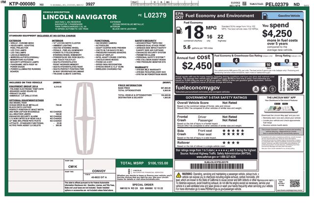 2023 Lincoln Navigator L Reserve photo