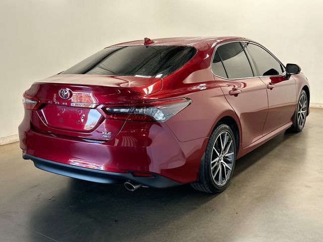 2022 Toyota Camry XLE Red at Honda North