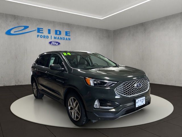 Green Metallic 2024 Ford Edge SUV / Crossover All-Wheel Drive 8-Speed Automatic