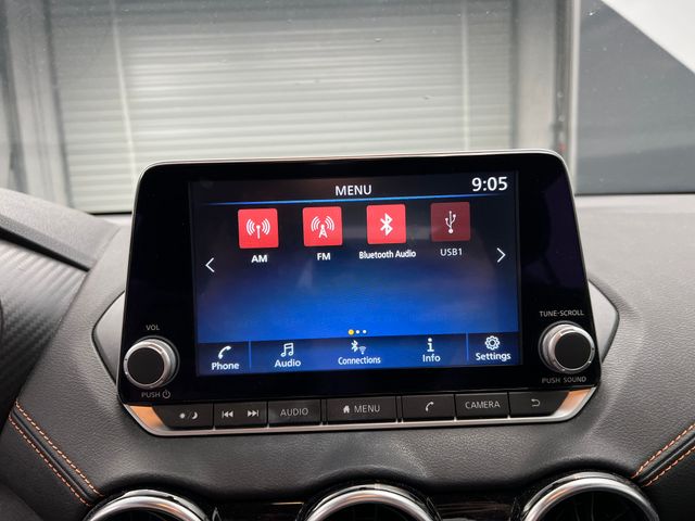 2022 Electric Blue Metallic/Super Black Nissan Sentra SR FWD Sedan