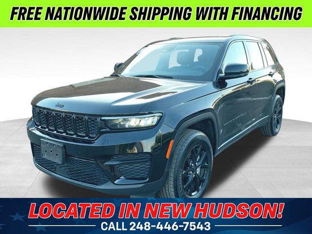 Diamond Black Crystal Pearlcoat 2025 Jeep Grand Cherokee SUV / Crossover Four-Wheel Drive 8-Speed Automatic