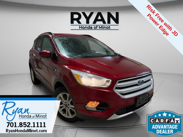 Ruby Red 2018 Ford Escape SE AWD SUV / Crossover All-Wheel Drive 6-Speed Automatic