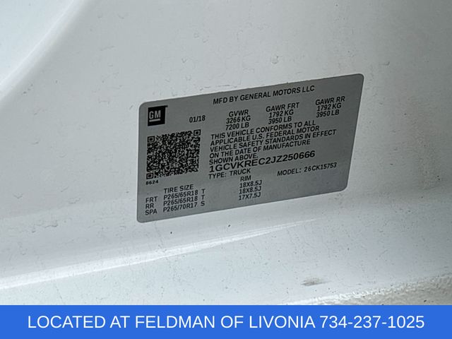 Used 2018 Chevrolet Silverado 1500 For Sale in Livonia, MI